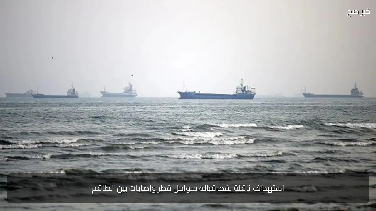 استهداف ناقلة نفط قبالة سواحل قطر وإصابات بين الطاقم