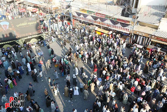 توافد المحتفلين