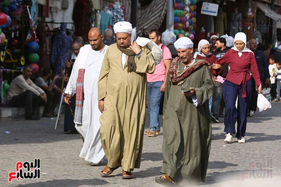 توافد المريدين على مولد السيد البدوي