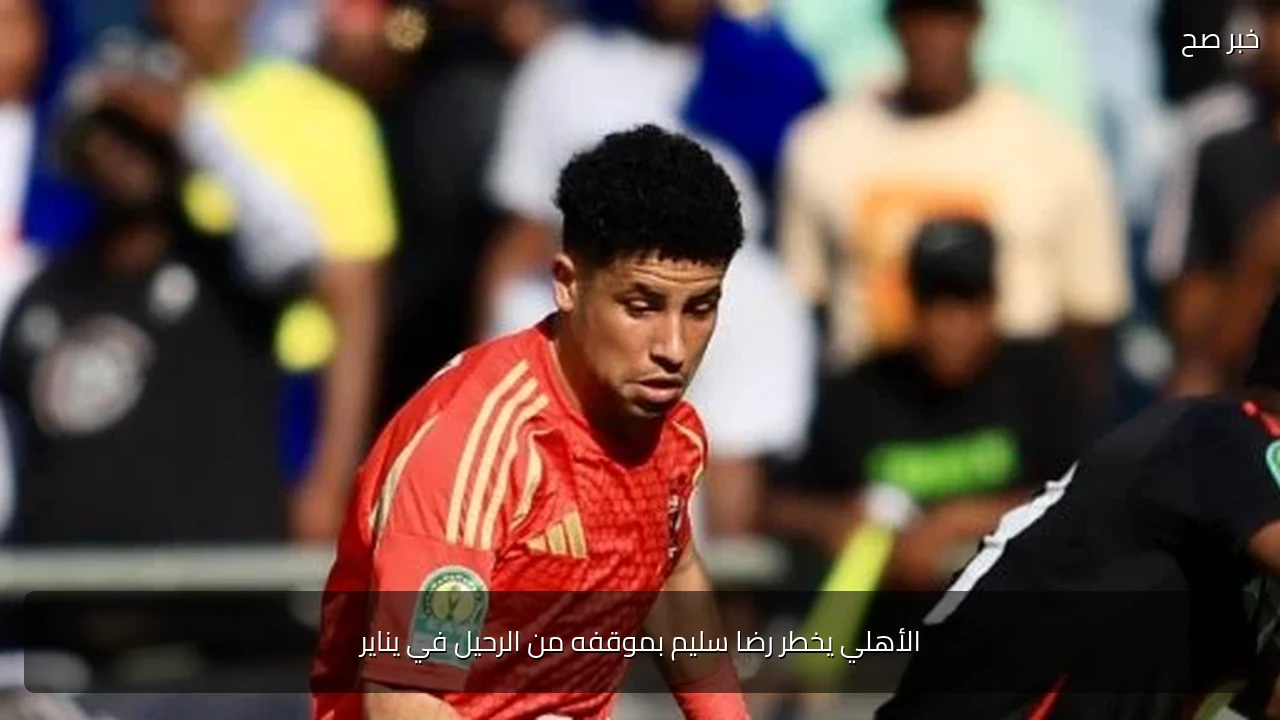 الأهلي يخطر رضا سليم بموقفه من الرحيل في يناير