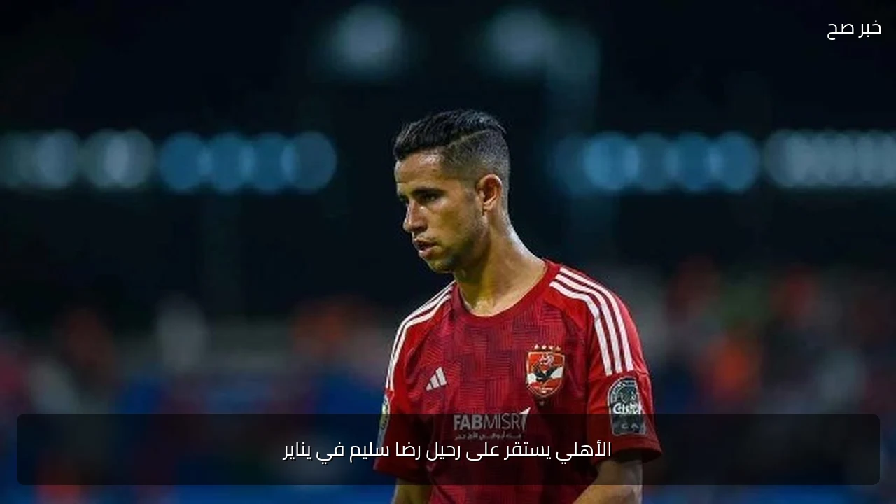 الأهلي يستقر على رحيل رضا سليم في يناير