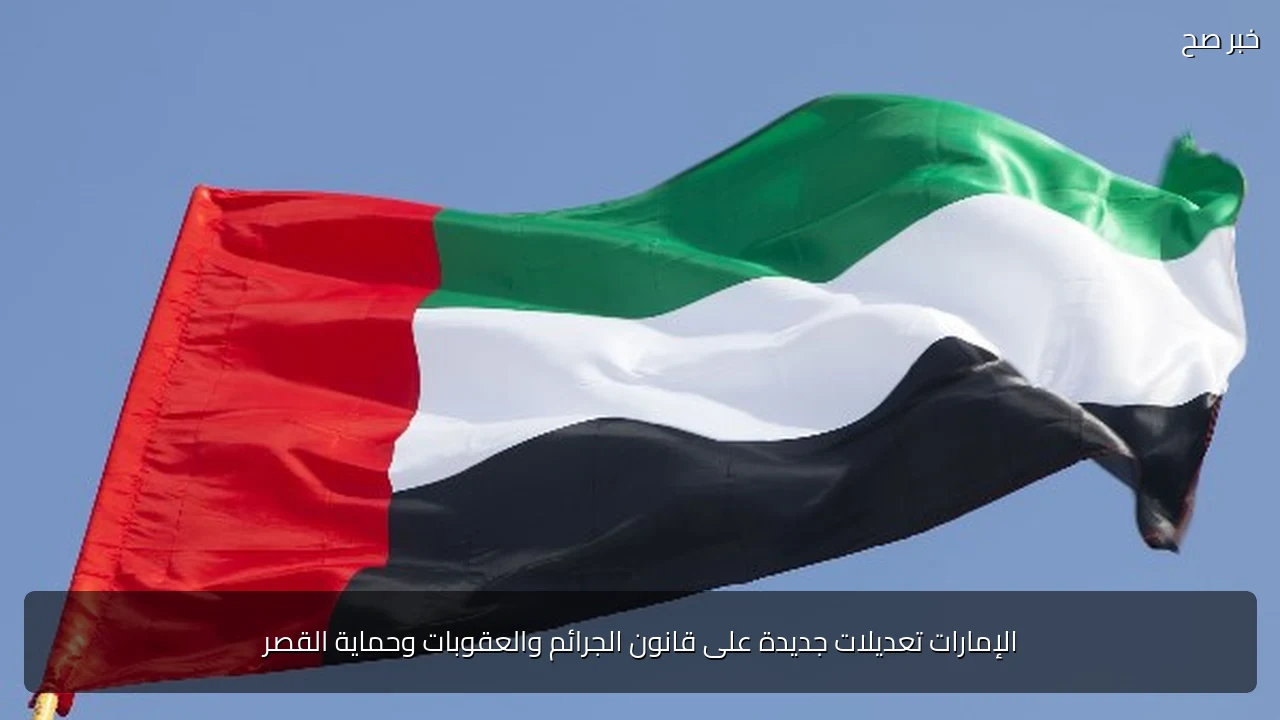 الإمارات تعديلات جديدة على قانون الجرائم والعقوبات وحماية القصر
