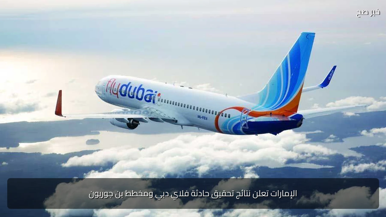 الإمارات تعلن نتائج تحقيق حادثة فلاي دبي ومخطط بن جوريون