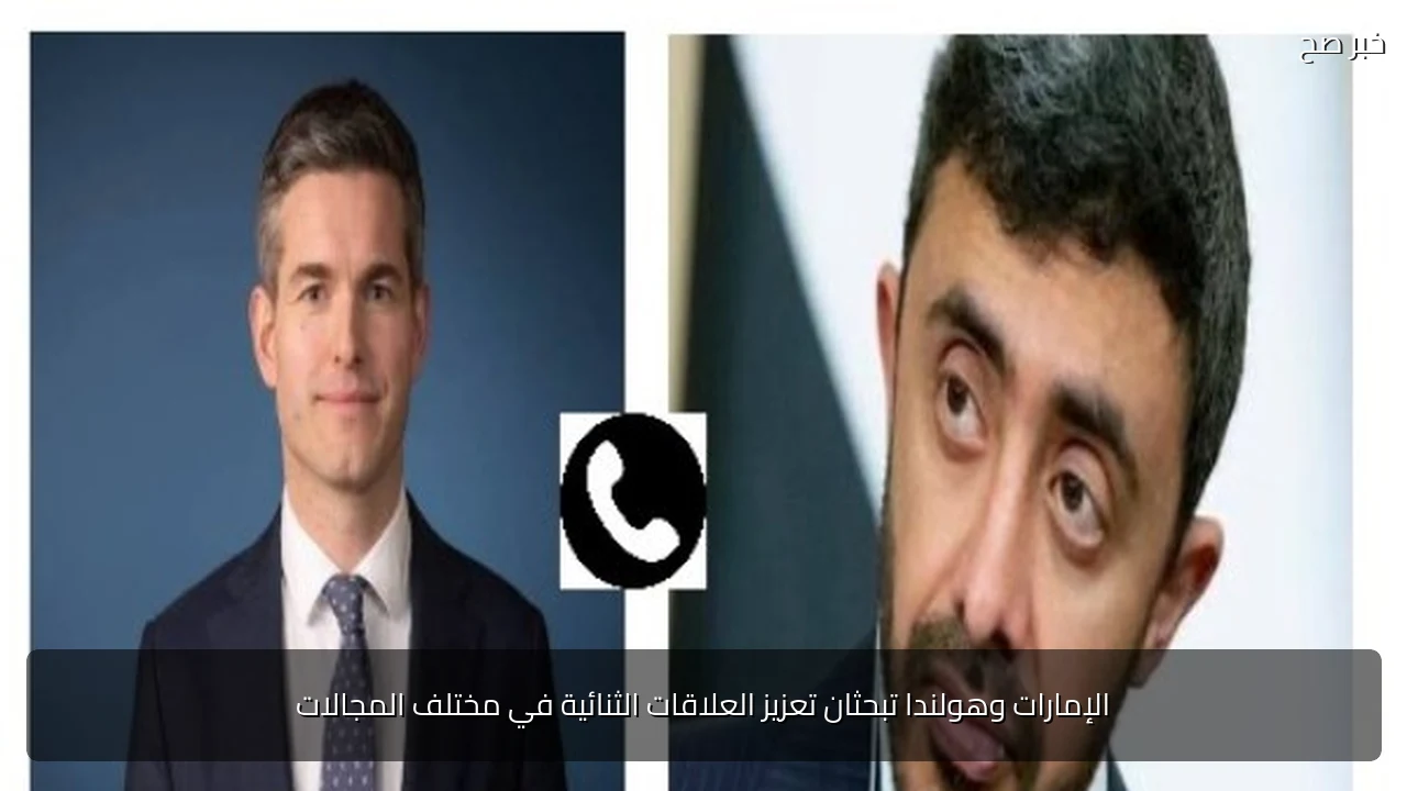 الإمارات وهولندا تبحثان تعزيز العلاقات الثنائية في مختلف المجالات