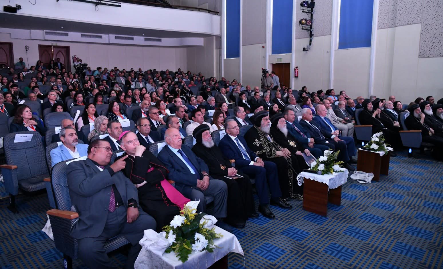 البابا تواضروس يفتتح المؤتمر العلمي الرابع للدراسات القبطية البابا تواضروس يفتتح المؤتمر العلمي الرابع للدراسات القبطية