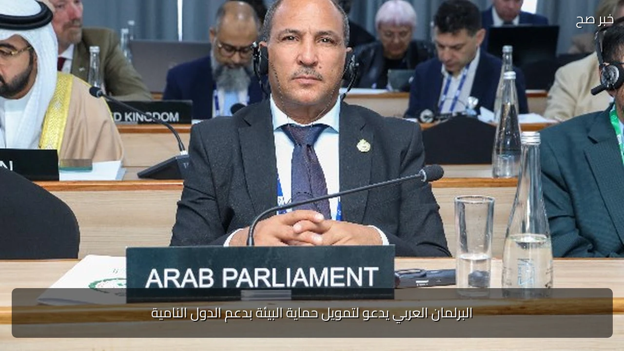 البرلمان العربي يدعو لتمويل حماية البيئة بدعم الدول النامية
