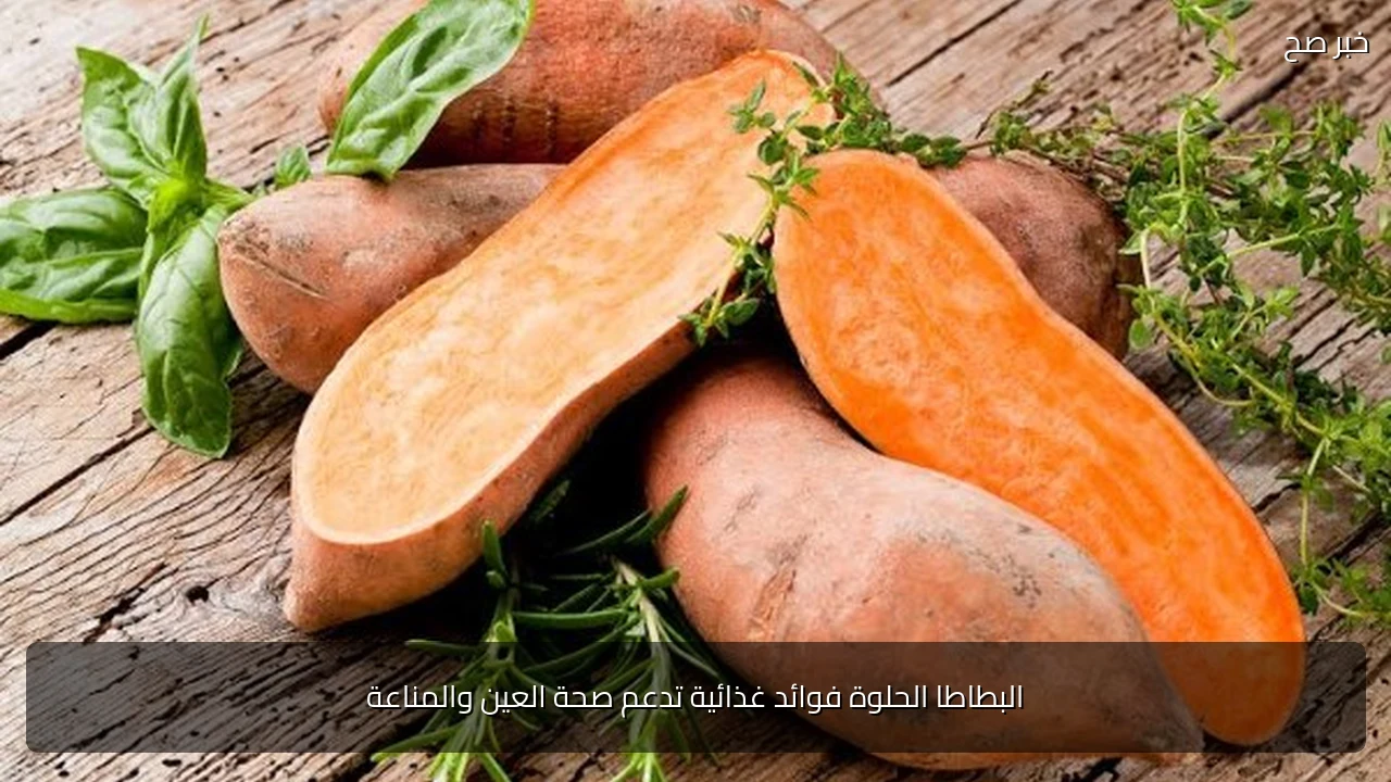 البطاطا الحلوة فوائد غذائية تدعم صحة العين والمناعة