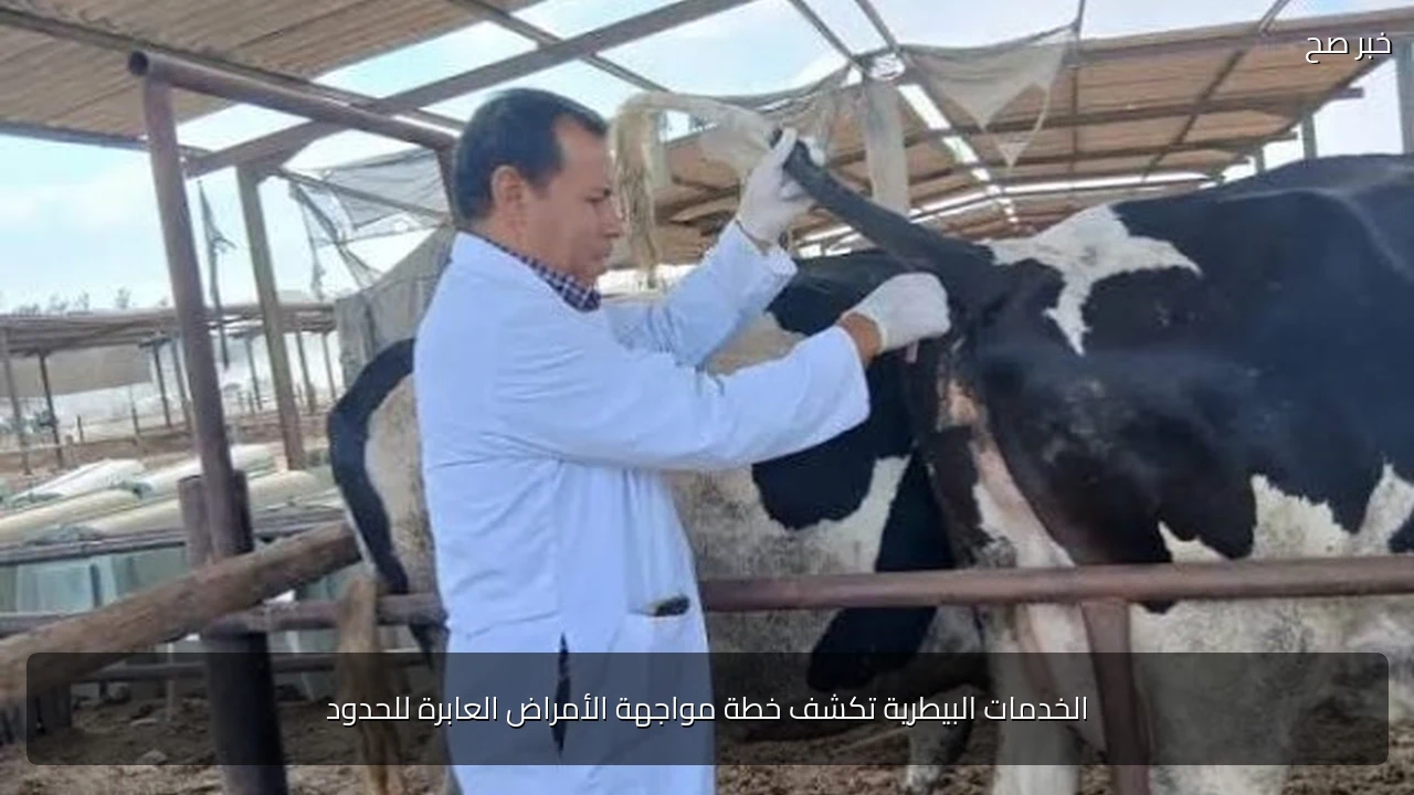 الخدمات البيطرية تكشف خطة مواجهة الأمراض العابرة للحدود