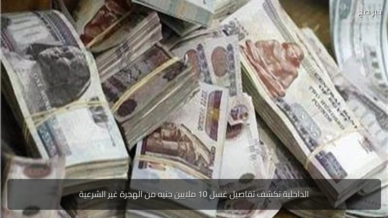 الداخلية تكشف تفاصيل غسل 10 ملايين جنيه من الهجرة غير الشرعية