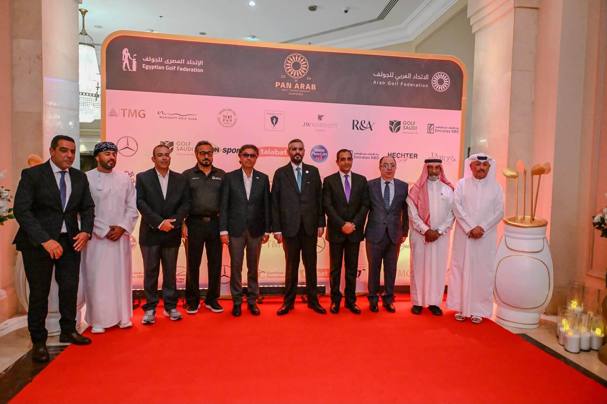 السفير الليبي بالقاهرة يشارك في ختام بطولة الجولف للناشئين 2026 السفير الليبي بالقاهرة يشارك في ختام بطولة الجولف للناشئين 2026