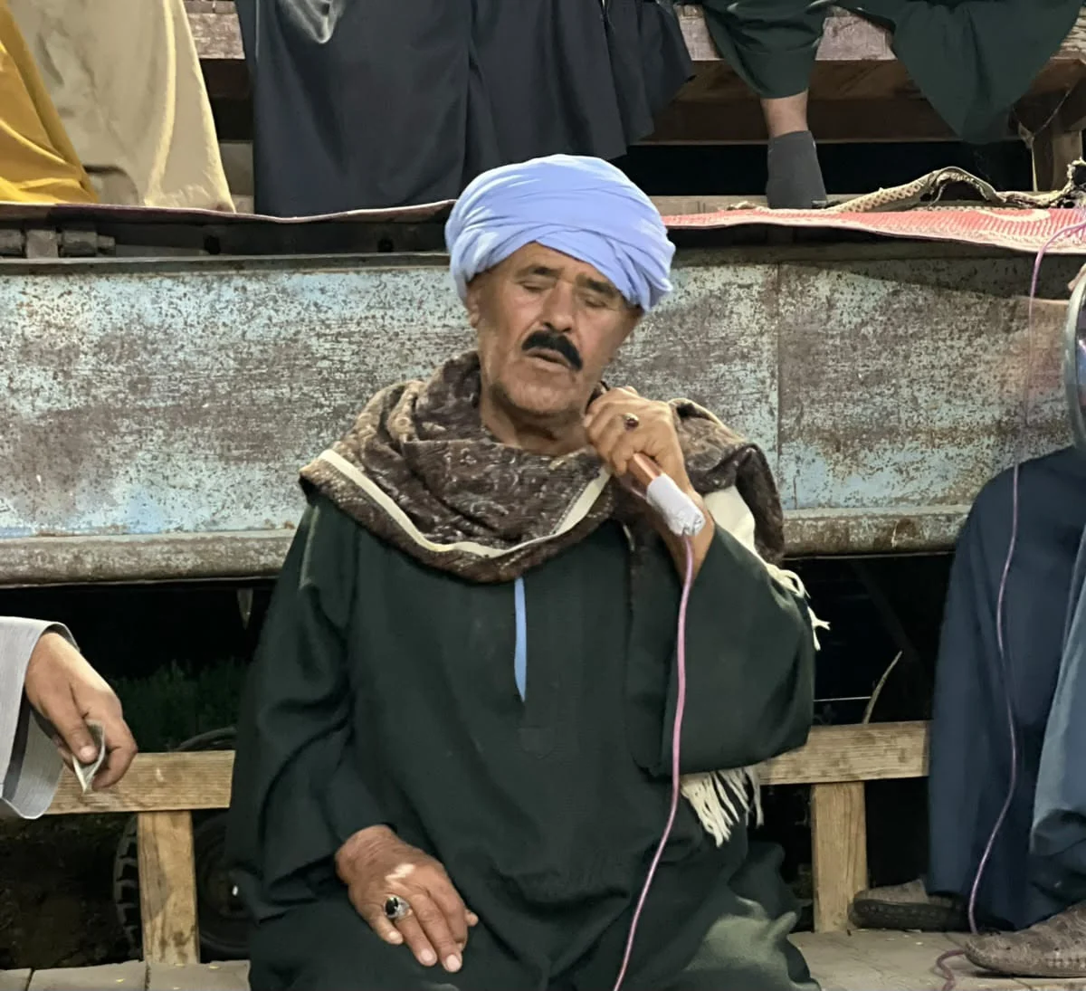 الريس رمضان حسان مغني الربابة بقنا