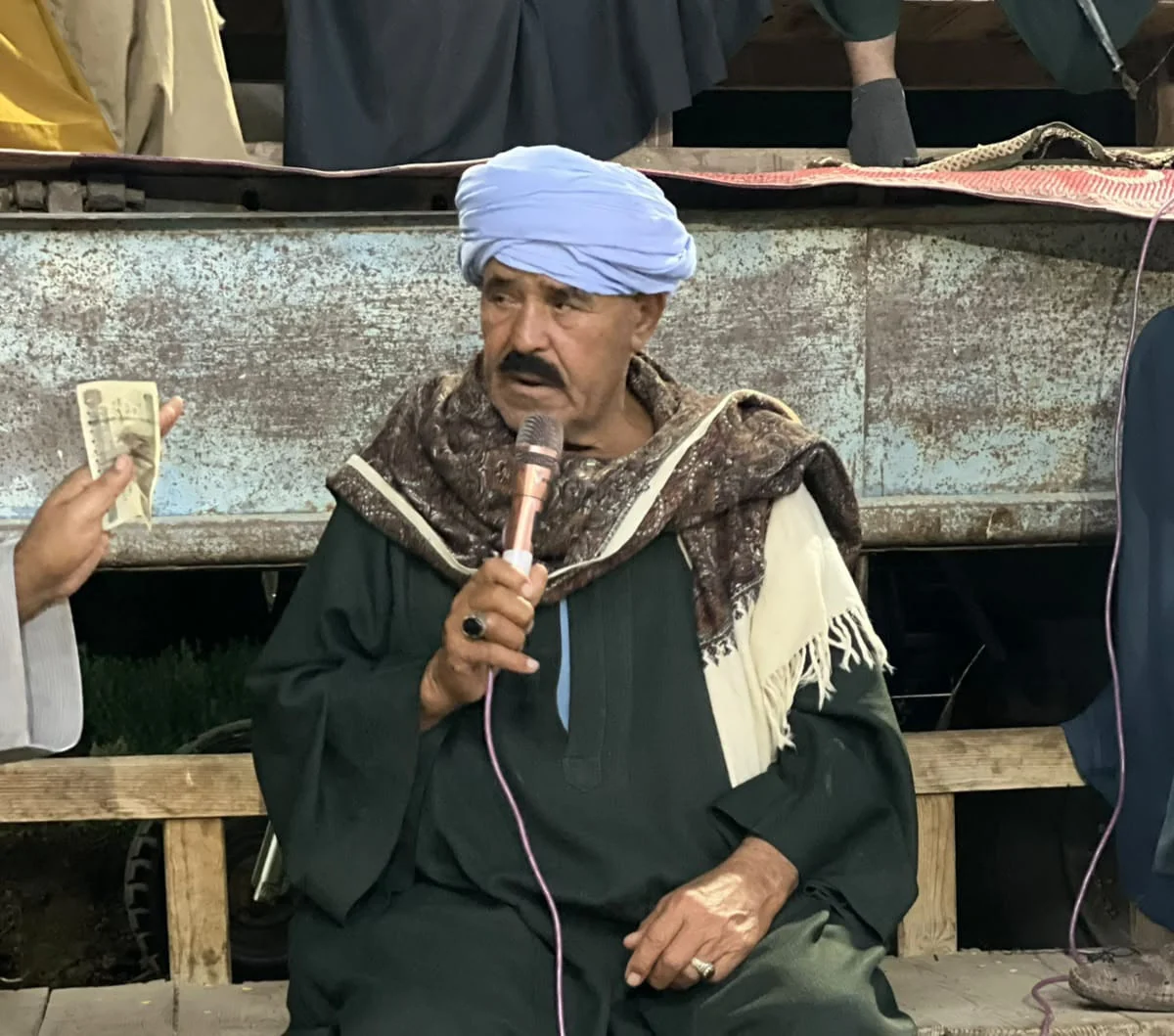 الريس رمضان 50 عاما مغني ربابة بقنا
