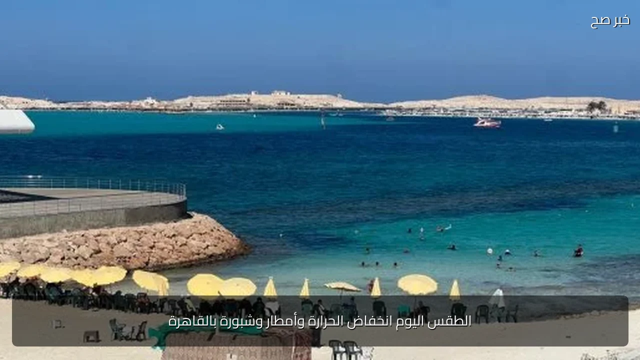 الطقس اليوم انخفاض الحرارة وأمطار وشبورة بالقاهرة
