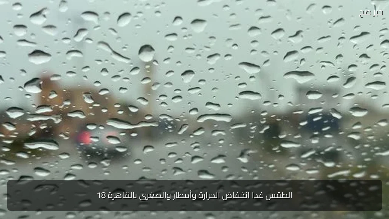 الطقس غدا انخفاض الحرارة وأمطار والصغرى بالقاهرة 18