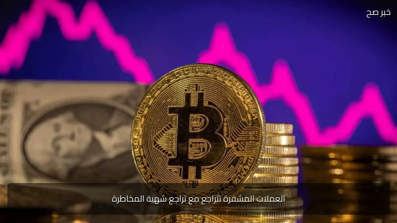 العملات المشفرة تتراجع مع تراجع شهية المخاطرة