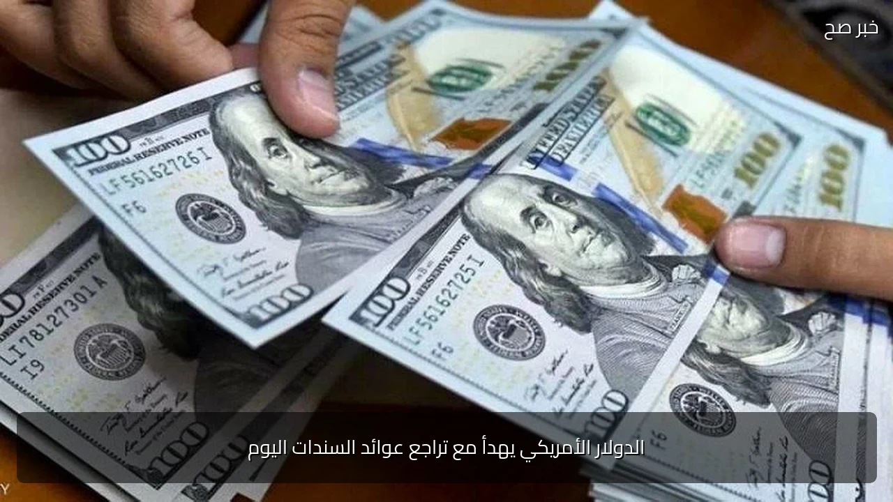 الدولار الأمريكي يهدأ مع تراجع عوائد السندات اليوم