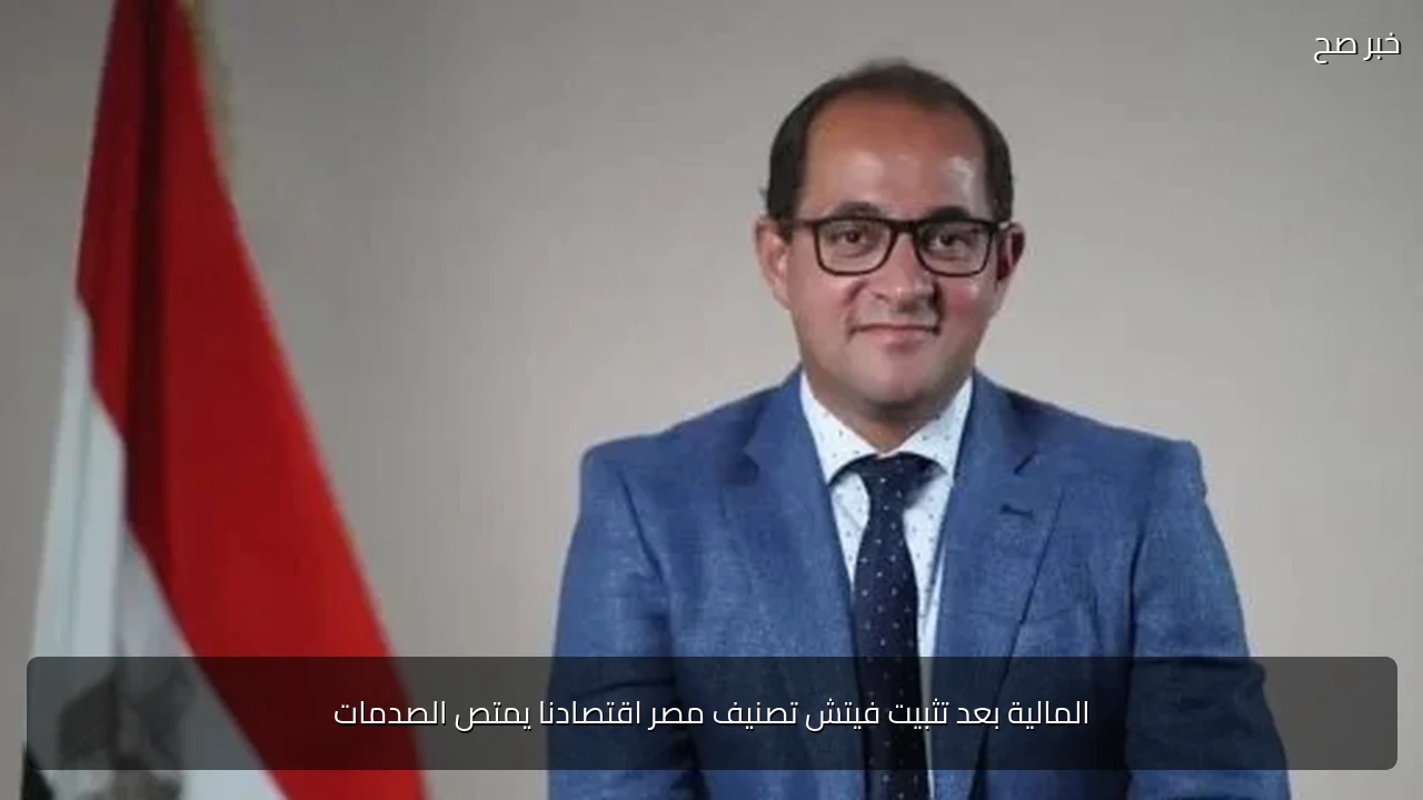 المالية بعد تثبيت فيتش تصنيف مصر اقتصادنا يمتص الصدمات