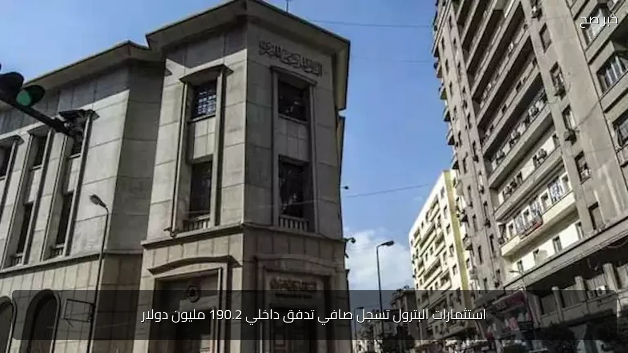 استثمارات البترول تسجل صافي تدفق داخلي 190.2 مليون دولار