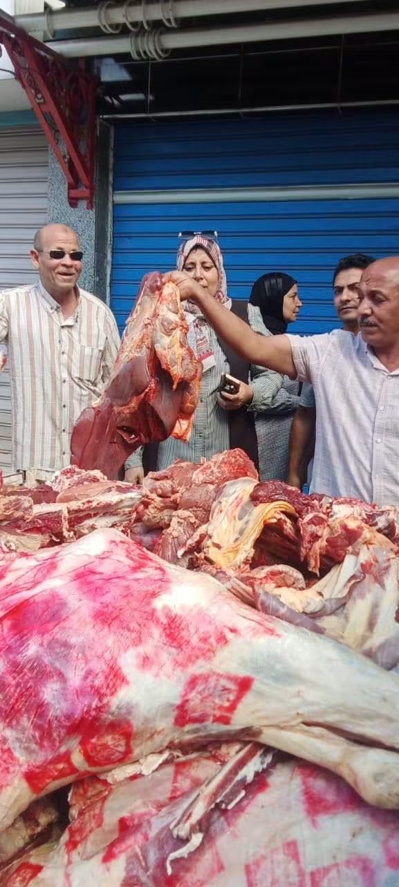 المنوفية ضبط نصف طن لحوم غير صالحة للاستهلاك بقويسنا المنوفية ضبط نصف طن لحوم غير صالحة للاستهلاك بقويسنا