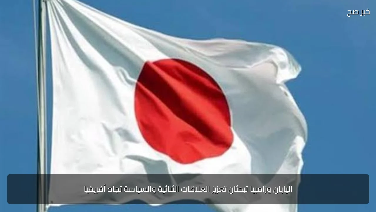 اليابان وزامبيا تبحثان تعزيز العلاقات الثنائية والسياسة تجاه أفريقيا