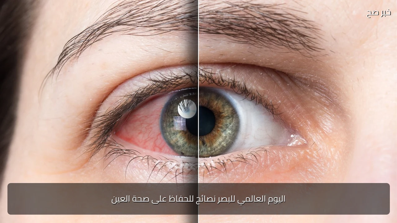 اليوم العالمي للبصر نصائح للحفاظ على صحة العين