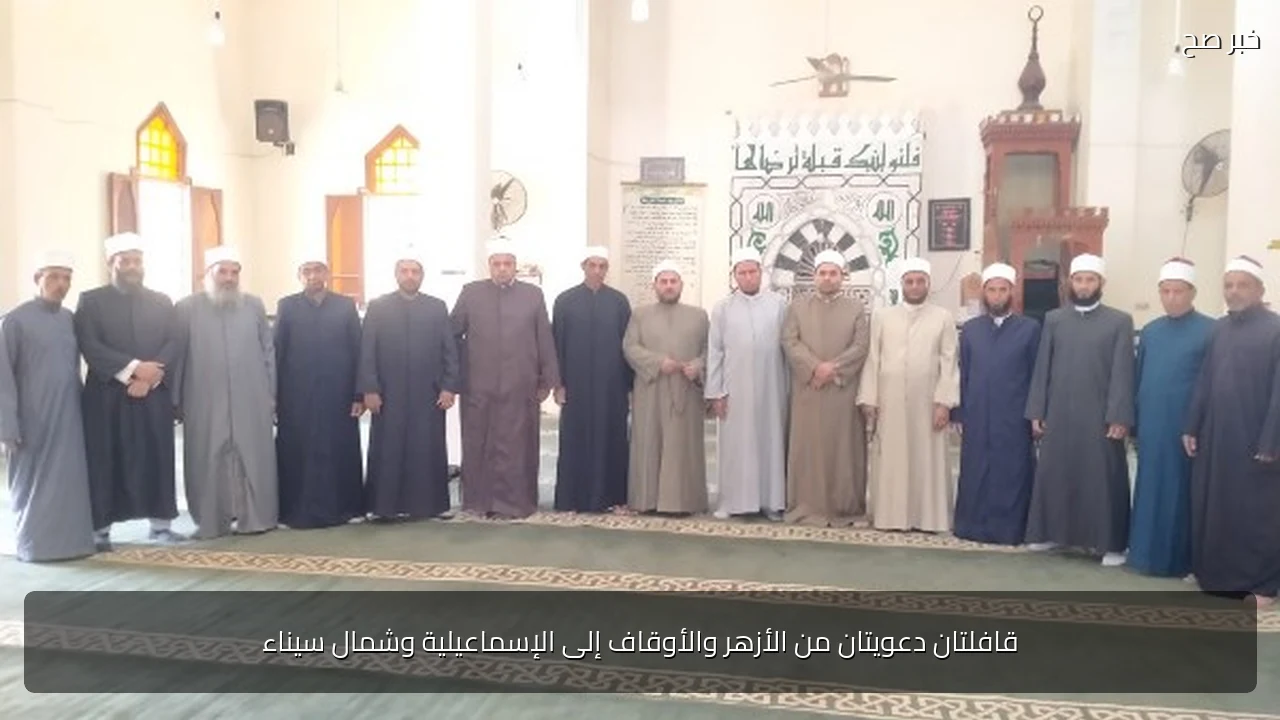 قافلتان دعويتان من الأزهر والأوقاف إلى الإسماعيلية وشمال سيناء