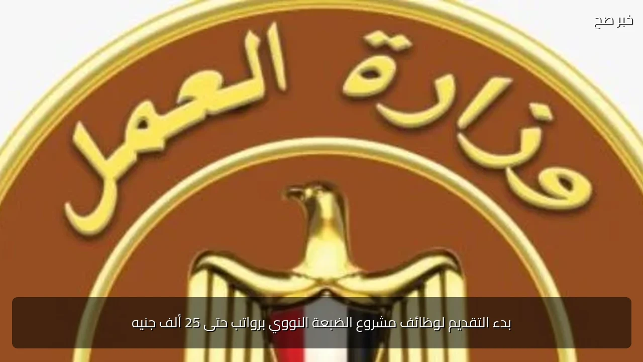 بدء التقديم لوظائف مشروع الضبعة النووي برواتب حتى 25 ألف جنيه