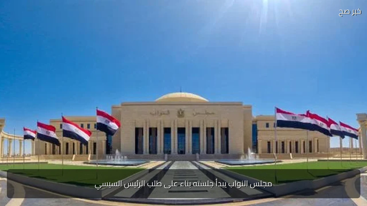 مجلس النواب يبدأ جلسته بناء على طلب الرئيس السيسي