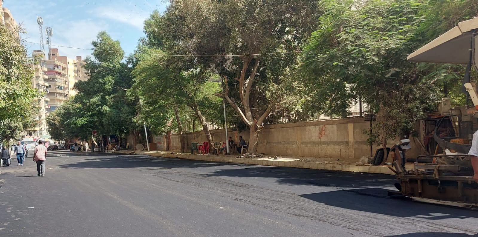 بدء تطوير شارع العمدة بطول 800 متر في بولاق الدكرور بدء تطوير شارع العمدة بطول 800 متر في بولاق الدكرور