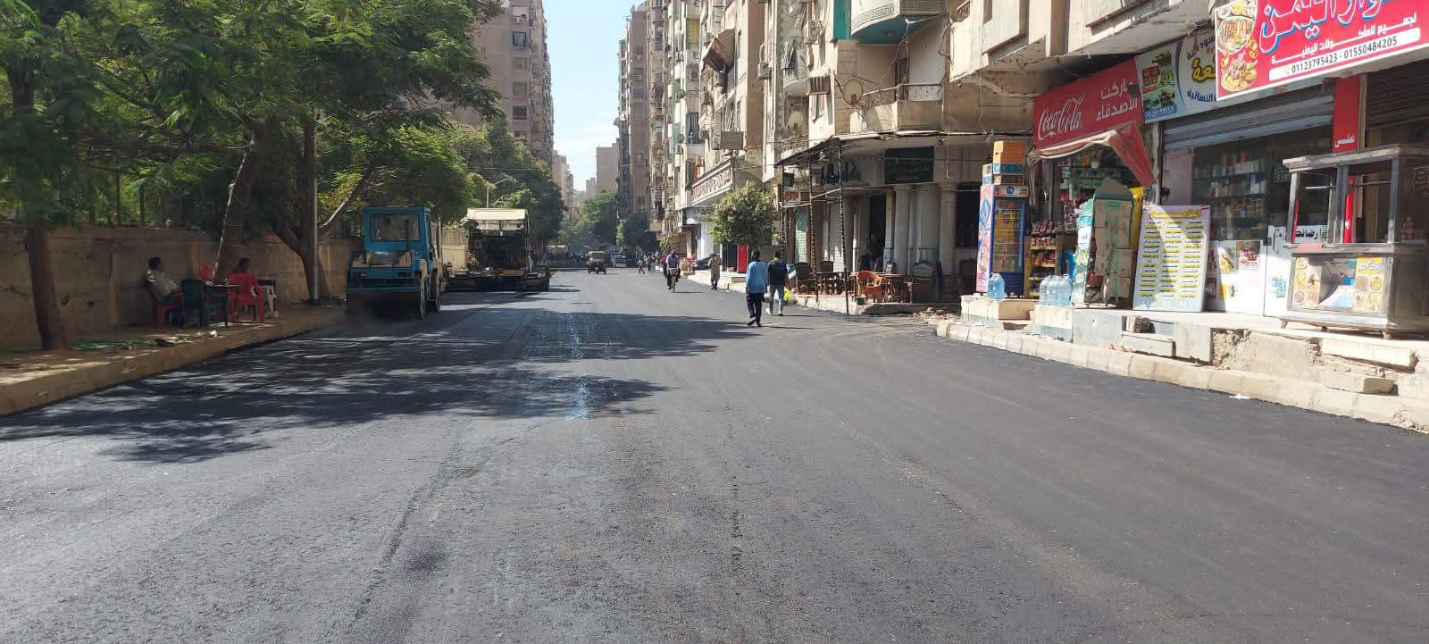 بدء تطوير شارع العمدة بطول 800 متر في بولاق الدكرور بدء تطوير شارع العمدة بطول 800 متر في بولاق الدكرور