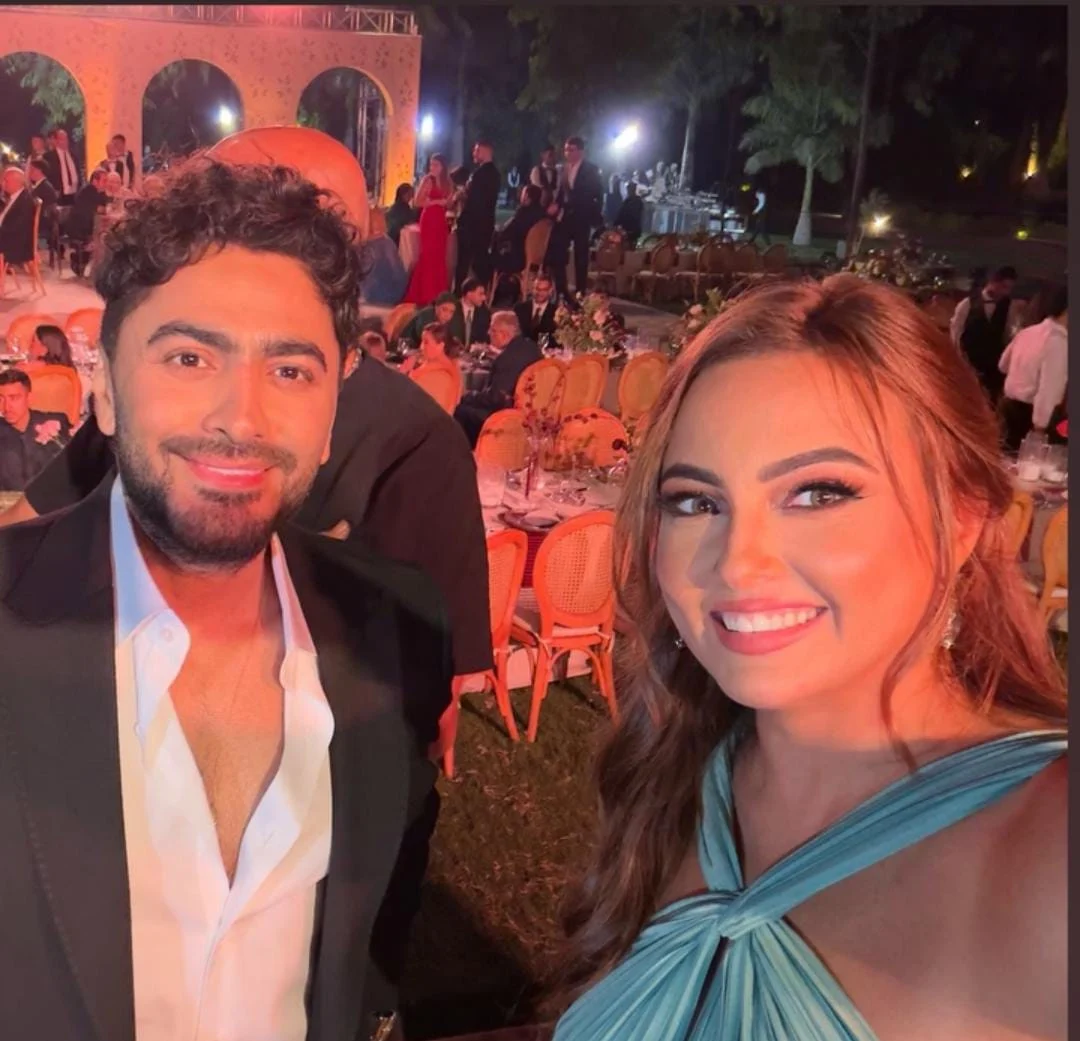 تامر حسني وأحمد سعد خلال إحياء حفل زفاف ابنة المخرجة شيرين عادل (9) تامر حسني وأحمد سعد خلال إحياء حفل زفاف ابنة المخرجة شيرين عادل (9)