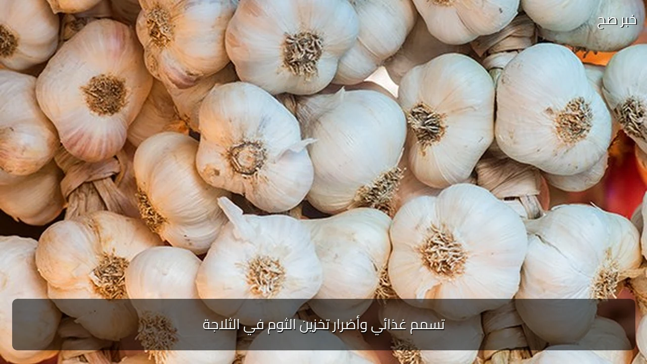 تسمم غذائي وأضرار تخزين الثوم في الثلاجة