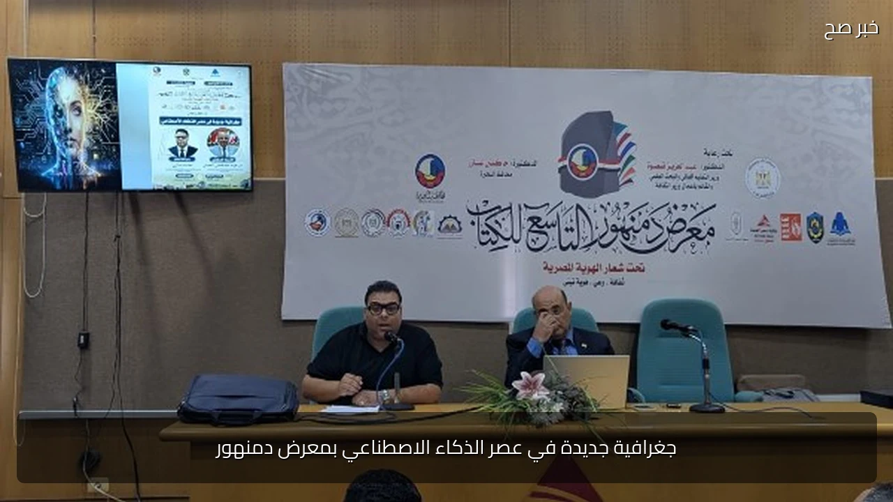 جغرافية جديدة في عصر الذكاء الاصطناعي بمعرض دمنهور
