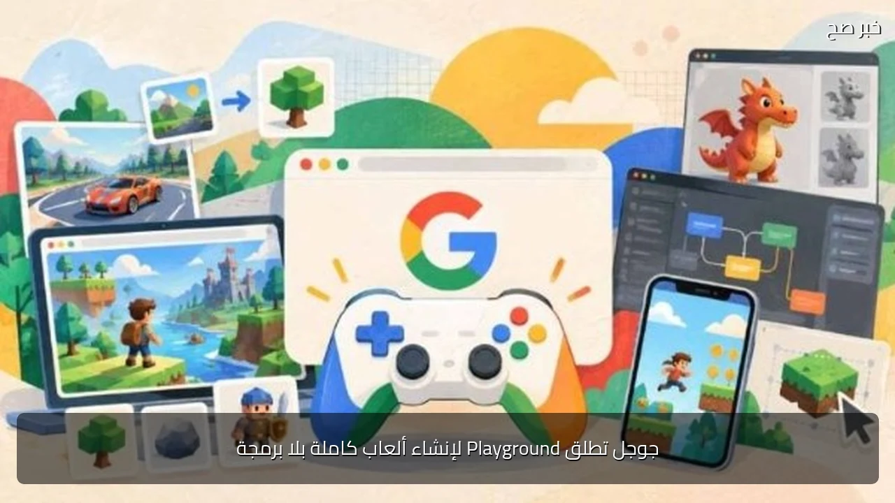 جوجل تطلق Playground لإنشاء ألعاب كاملة بلا برمجة