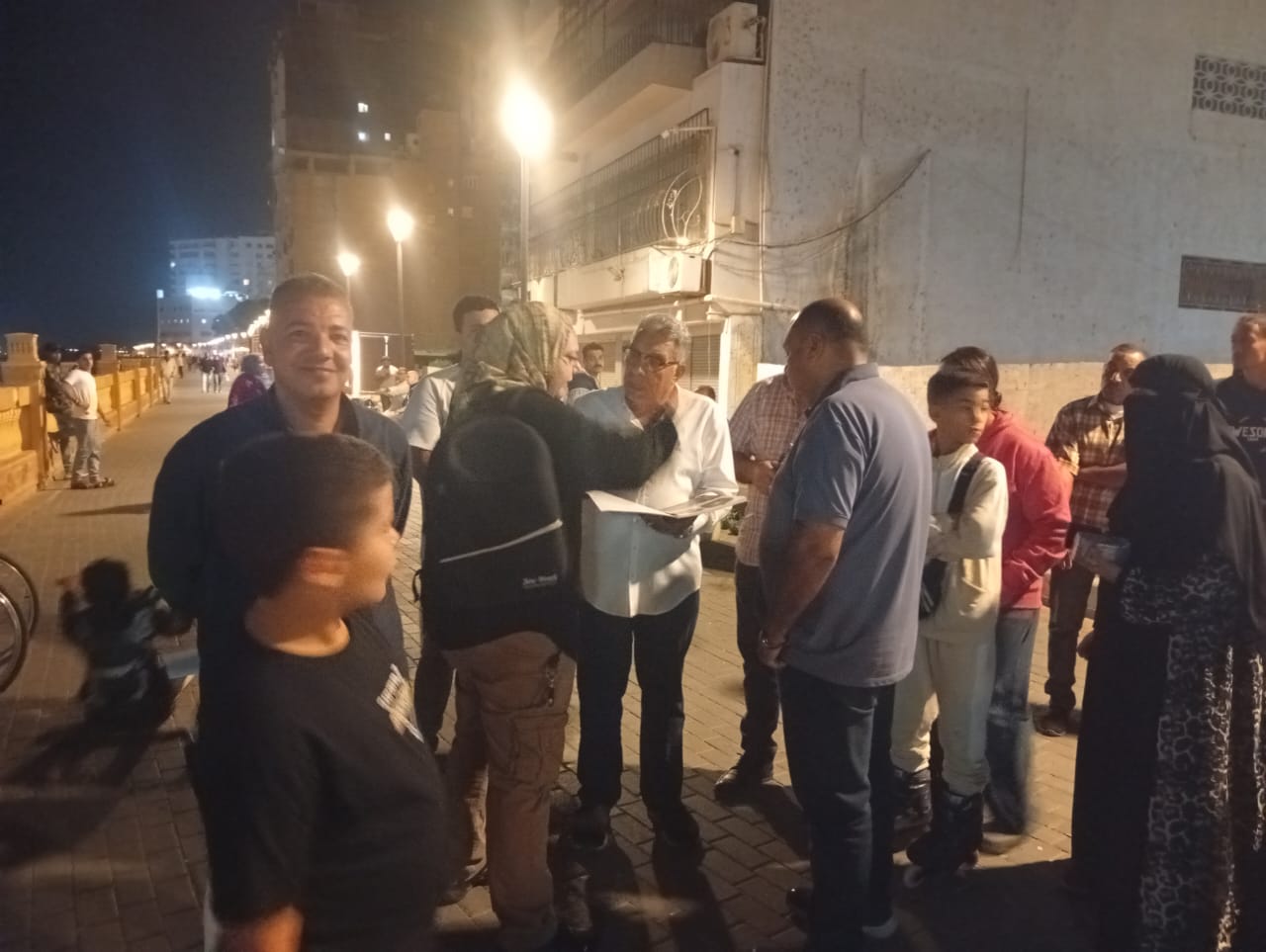 محافظ الدقهلية يتفقد ممشى المنصورة الجديد بمنطقة توريل محافظ الدقهلية يتفقد ممشى المنصورة الجديد بمنطقة توريل