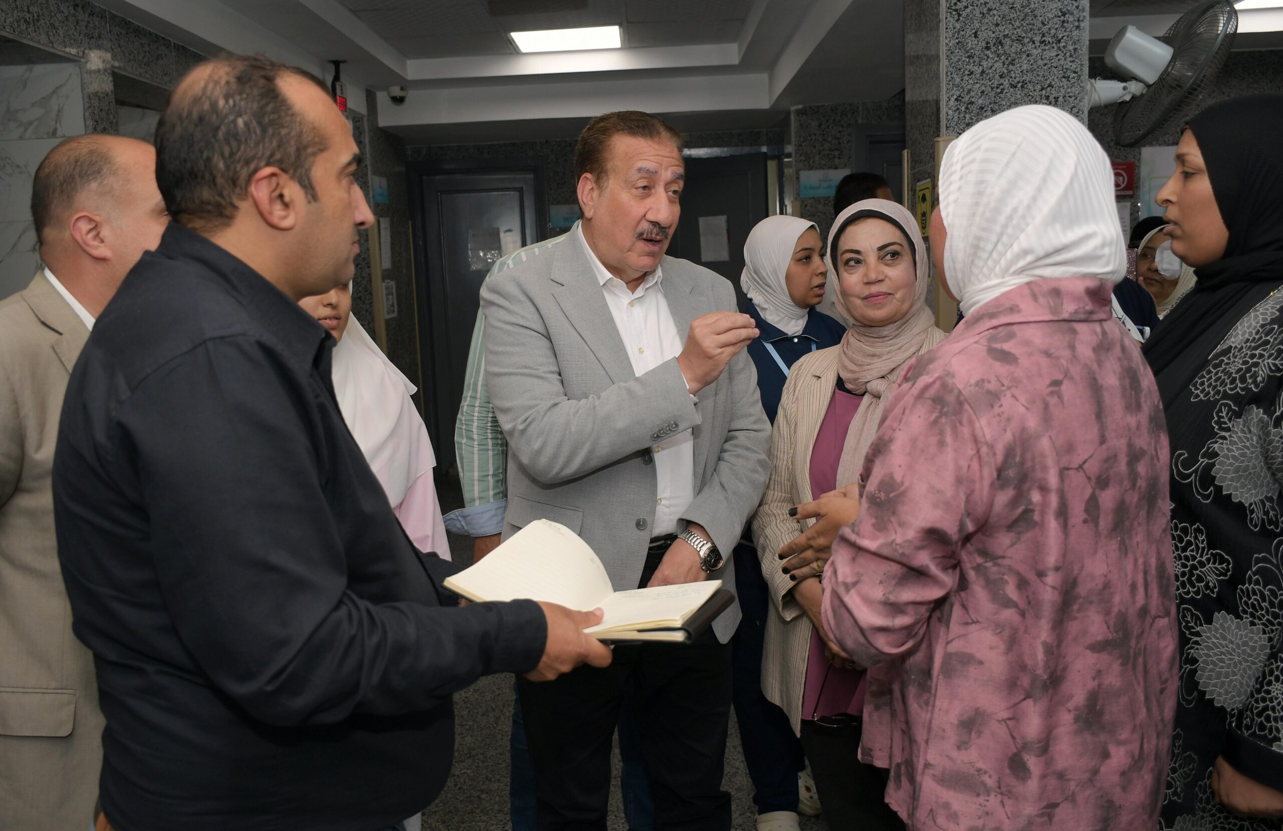 محافظ بورسعيد يتفقد مركز طب أسرة بورفؤاد ثاني محافظ بورسعيد يتفقد مركز طب أسرة بورفؤاد ثاني