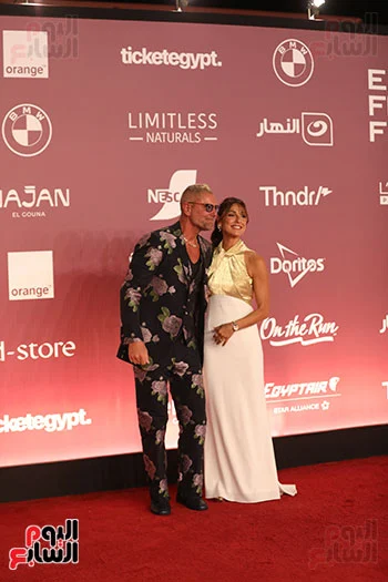 تامر هجرس فى مهرجان الجونة تامر هجرس فى مهرجان الجونة