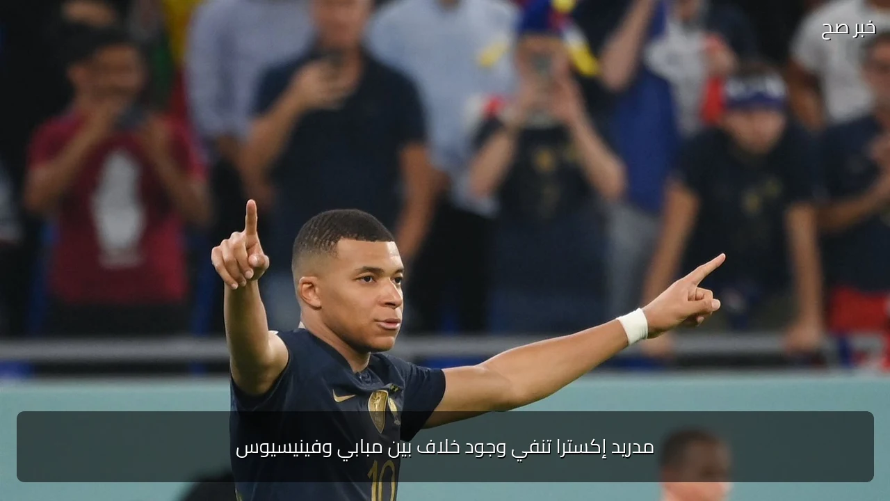 مدريد إكسترا تنفي وجود خلاف بين مبابي وفينيسيوس