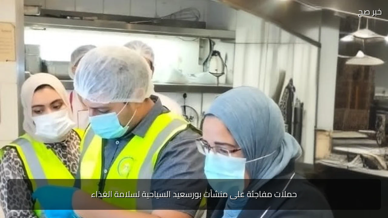 حملات مفاجئة على منشآت بورسعيد السياحية لسلامة الغذاء