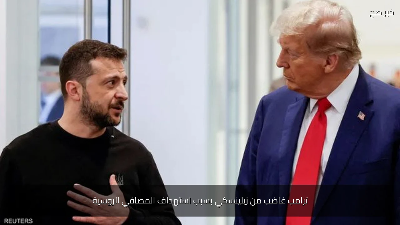ترامب غاضب من زيلينسكي بسبب استهداف المصافي الروسية