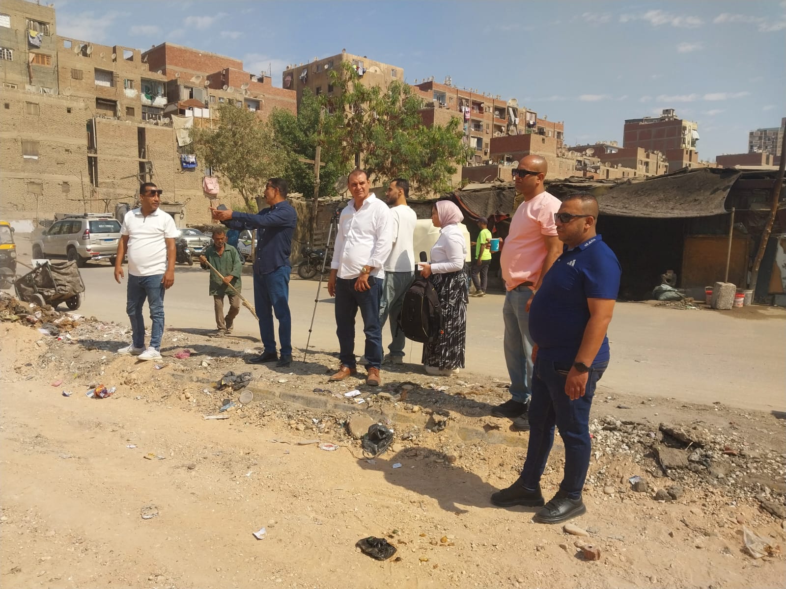 تطوير ورصف الشوارع ورفع كفاءة الخدمات ببولاق الدكرور تطوير ورصف الشوارع ورفع كفاءة الخدمات ببولاق الدكرور