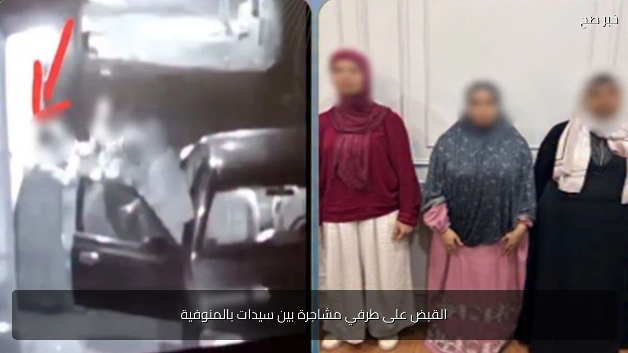 القبض على طرفي مشاجرة بين سيدات بالمنوفية