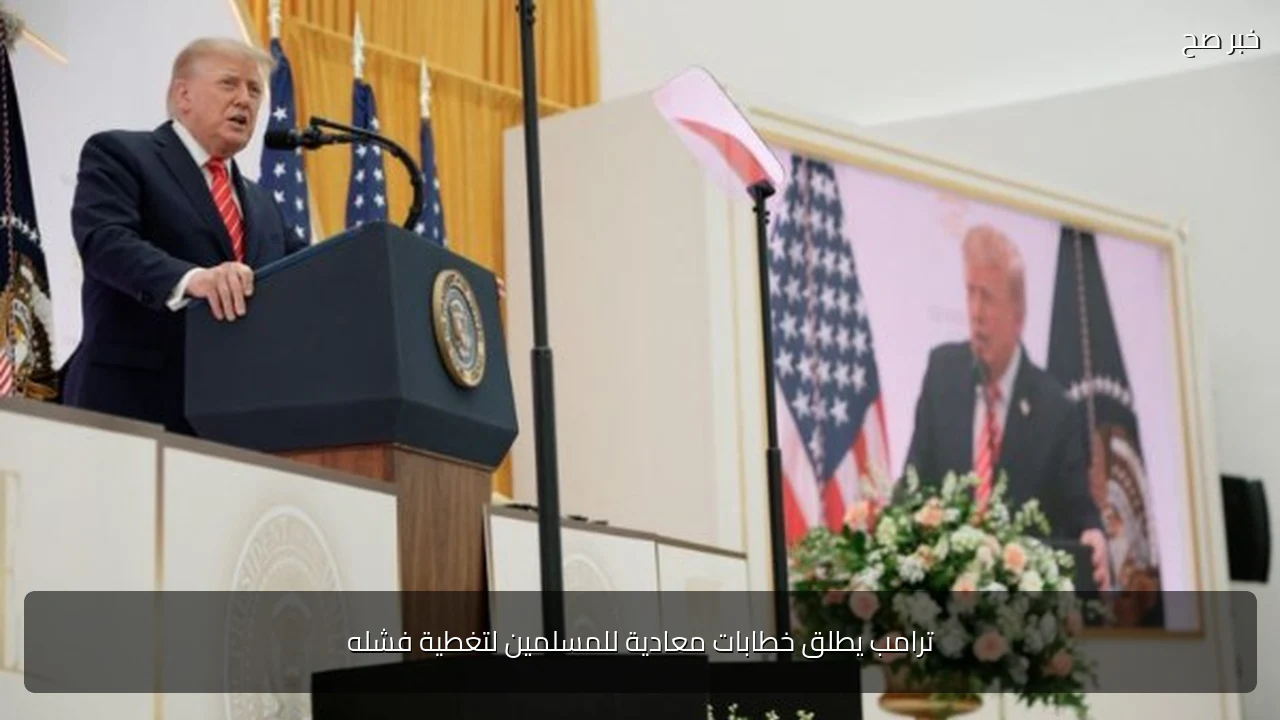 ترامب يطلق خطابات معادية للمسلمين لتغطية فشله