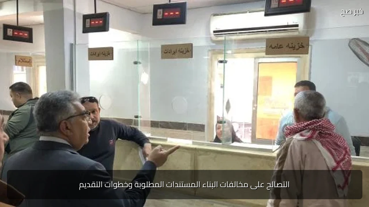 التصالح على مخالفات البناء المستندات المطلوبة وخطوات التقديم