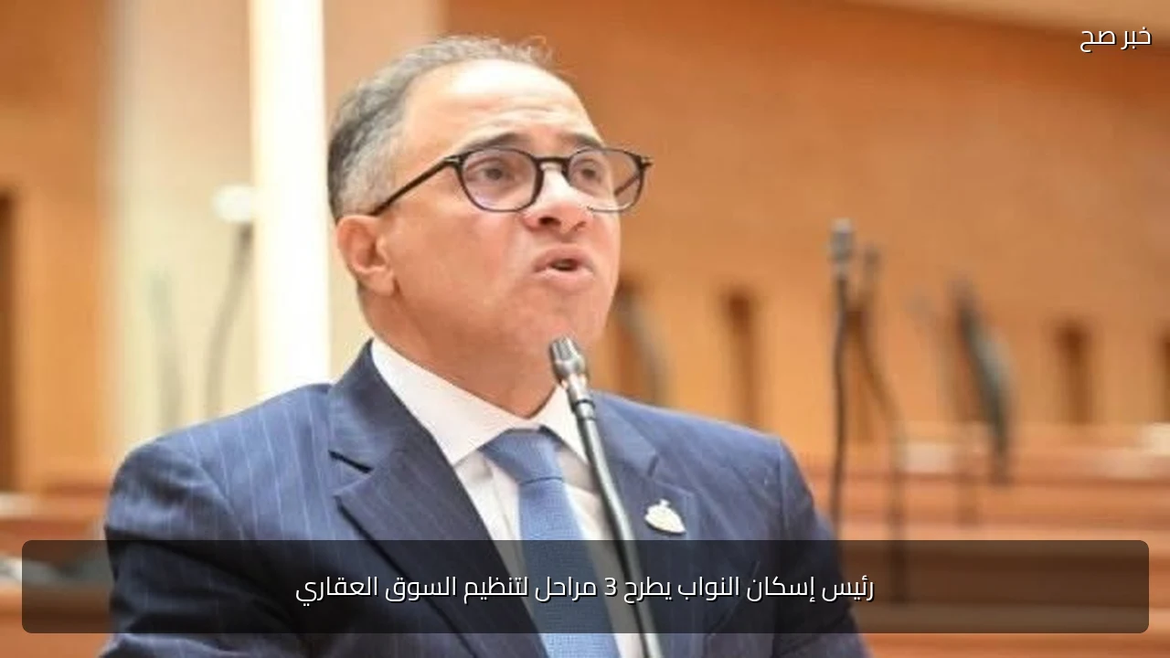 رئيس إسكان النواب يطرح 3 مراحل لتنظيم السوق العقاري