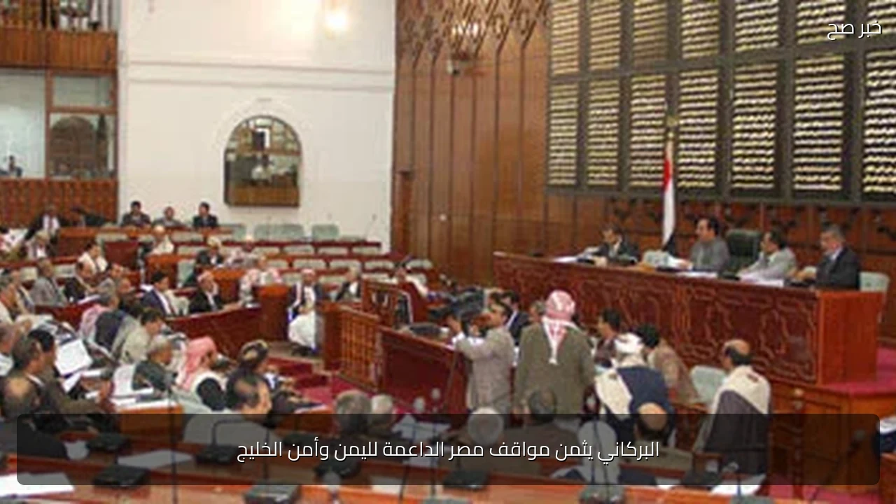 البركاني يثمن مواقف مصر الداعمة لليمن وأمن الخليج