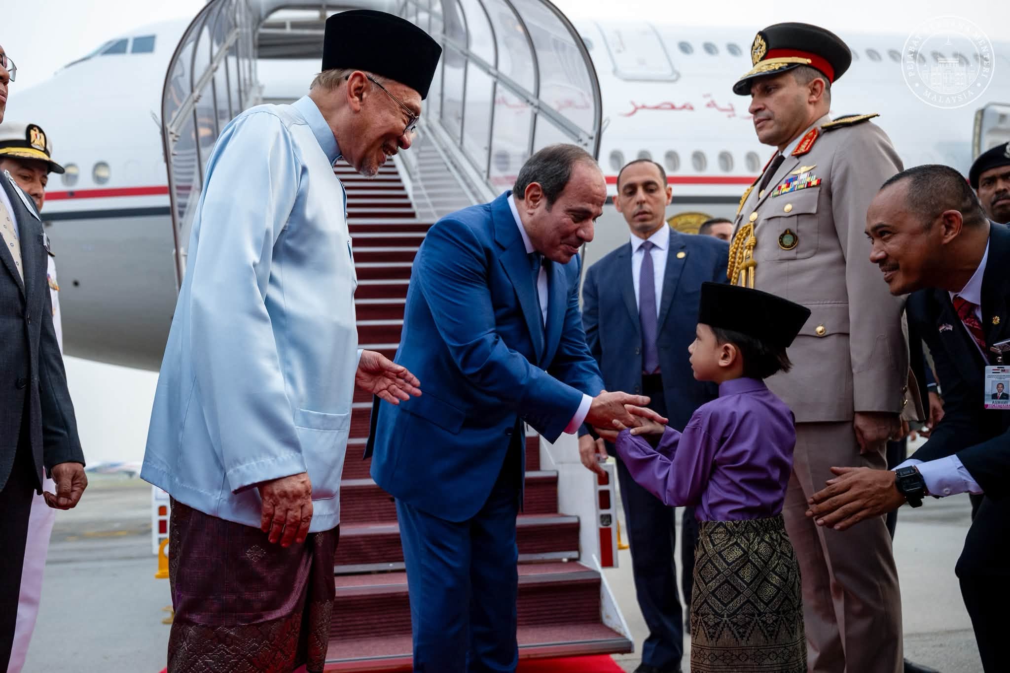 السيسي في ماليزيا ومباحثات ثنائية مرتقبة غدًا بكوالالمبور السيسي في ماليزيا ومباحثات ثنائية مرتقبة غدًا بكوالالمبور