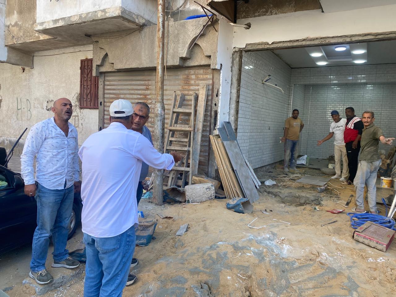 حي الزهور يشن حملة للتصدي للمخالفات التنظيمية بالتعاونيات حي الزهور يشن حملة للتصدي للمخالفات التنظيمية بالتعاونيات