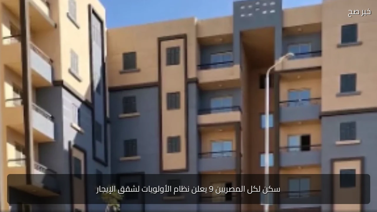 سكن لكل المصريين 9 يعلن نظام الأولويات لشقق الإيجار