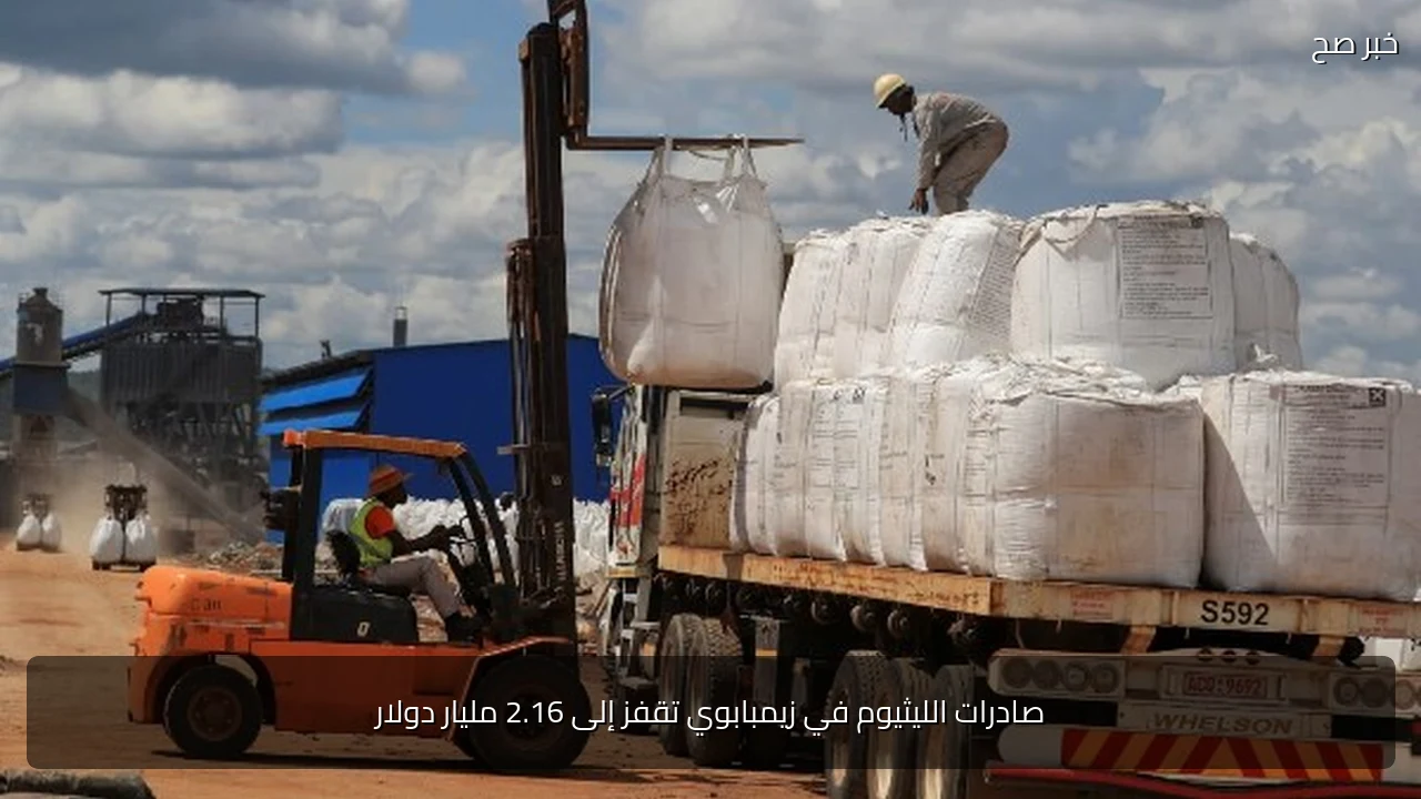 صادرات الليثيوم في زيمبابوي تقفز إلى 2.16 مليار دولار